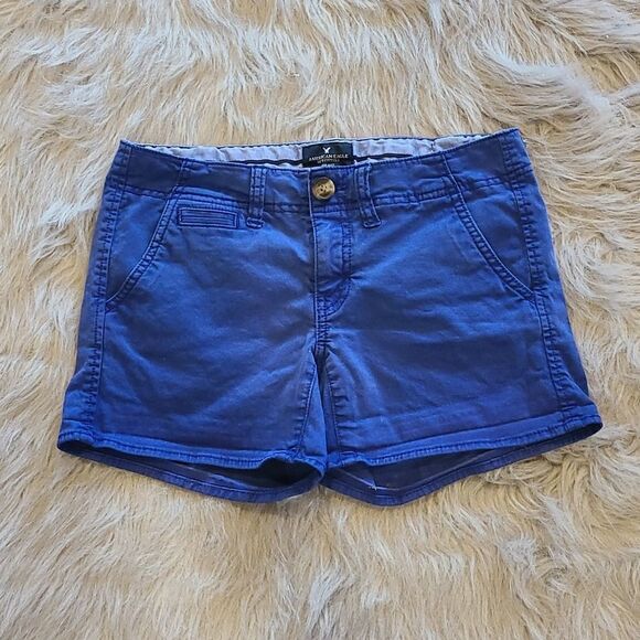 American eagle womens blue shortie size 2‎ - Picture 1 of 5